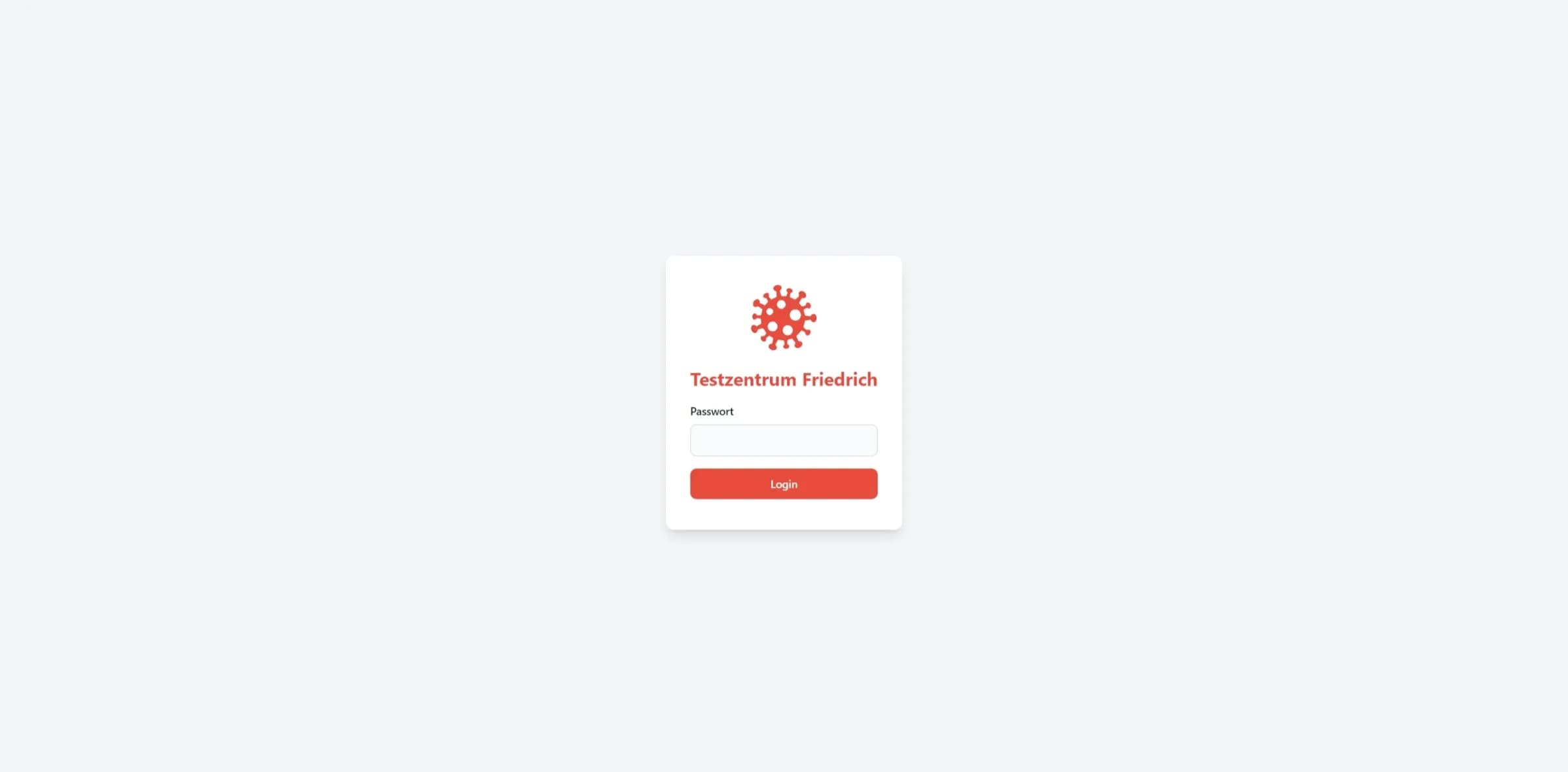 Admin login