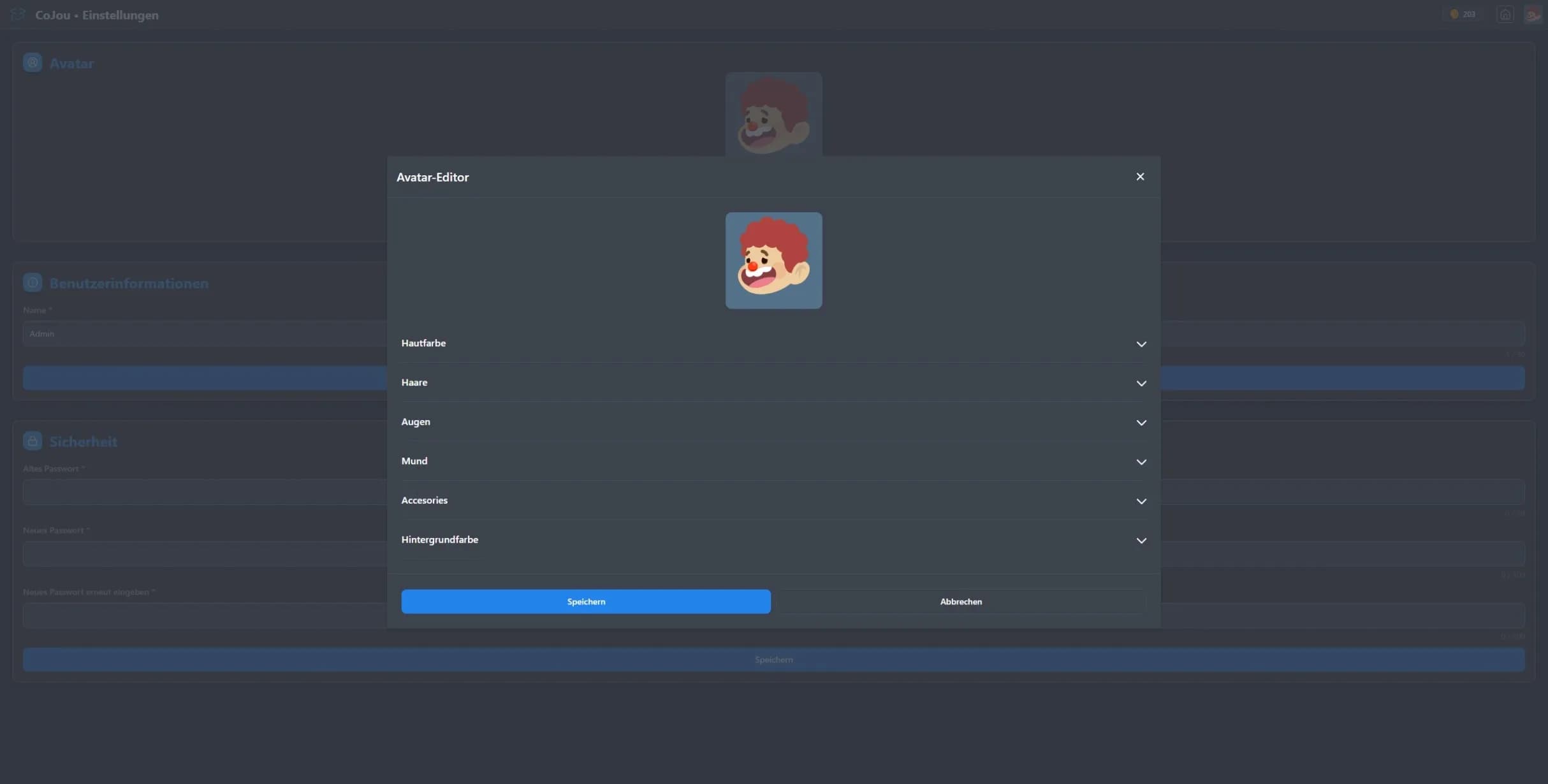 Avatar Editor