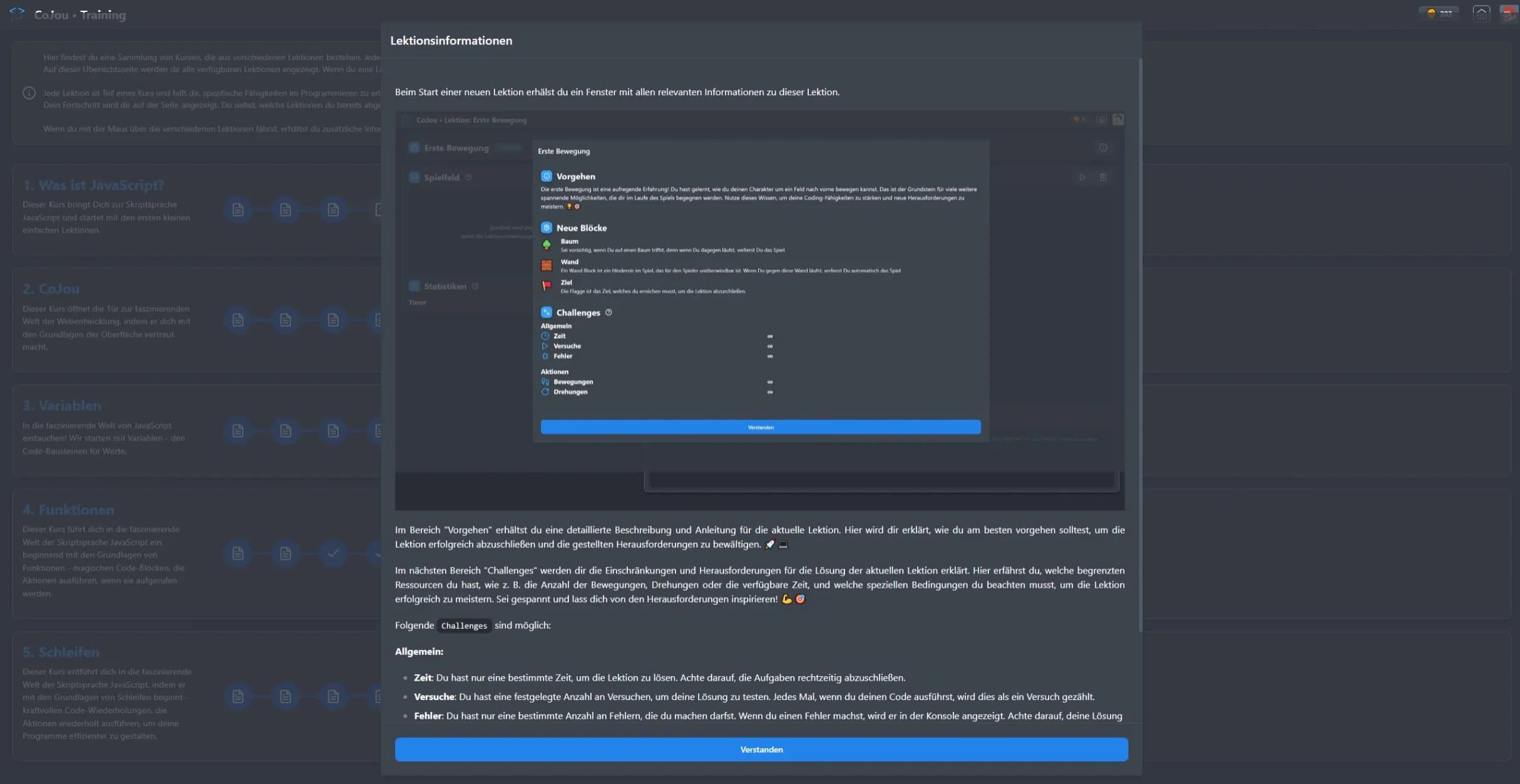 Training - Text Lesson